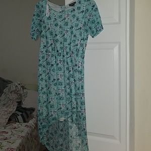 Light blue mini dress